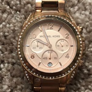 Michael Kors Rose gold watch